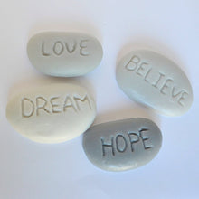 Load image into Gallery viewer, Inspirational Stones Soap Set - Believe, Dream, Love, Hope - SoapByNadia