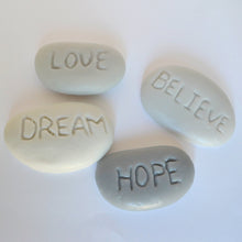 Load image into Gallery viewer, Inspirational Stones Soap Set - Believe, Dream, Love, Hope - SoapByNadia