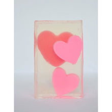 Load image into Gallery viewer, Hearts Soap Bar - SoapByNadia