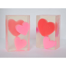 Load image into Gallery viewer, Hearts Soap Bar - SoapByNadia