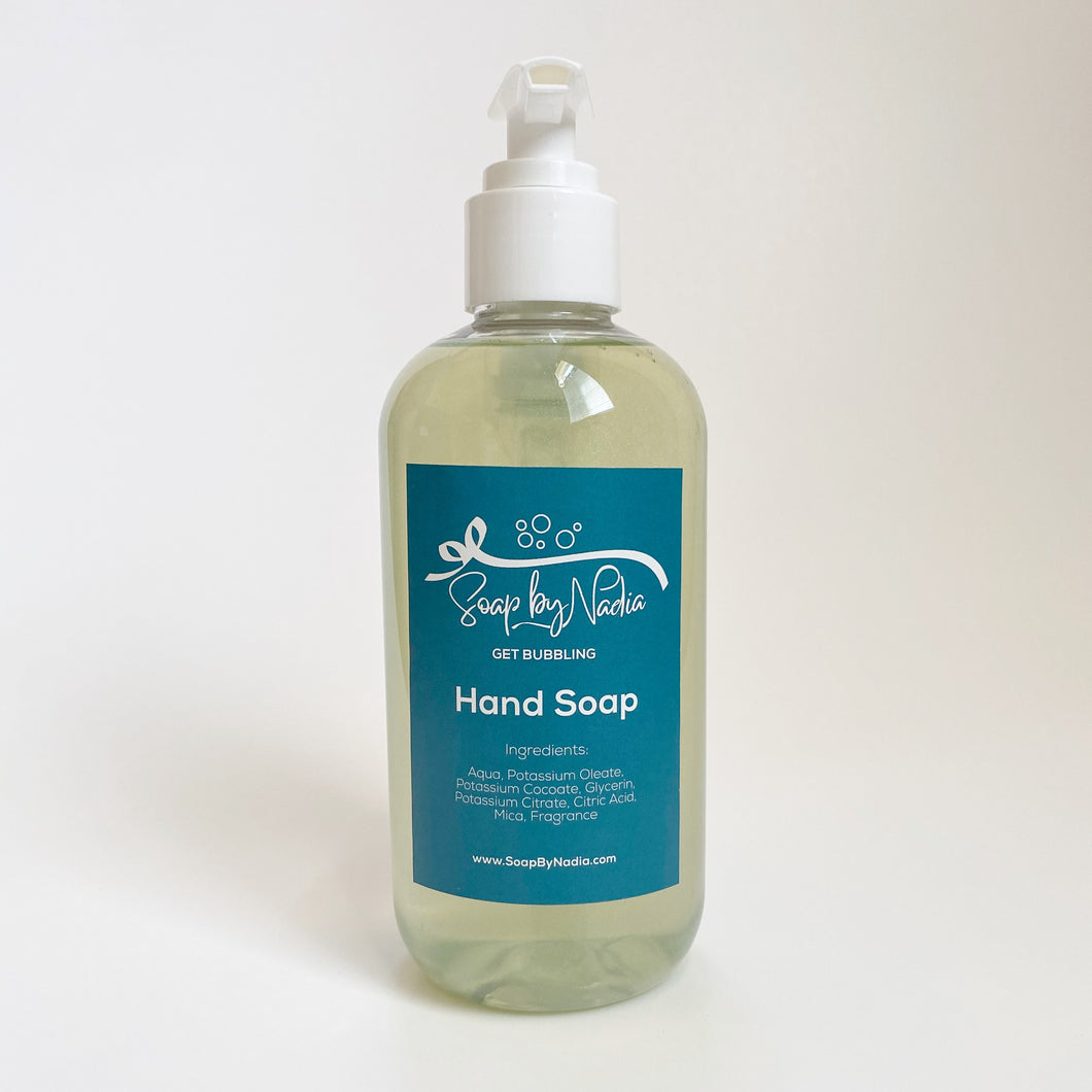 Liquid Hand Soap in Garden Mint - SoapByNadia