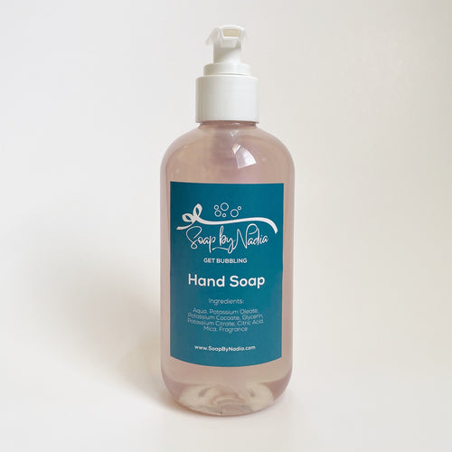 Liquid Hand Soap in Lavender - SoapByNadia
