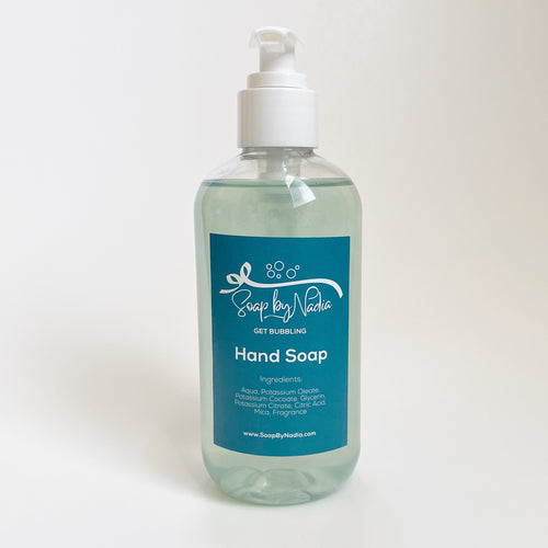 Liquid Hand Soap in Ocean Breeze - SoapByNadia