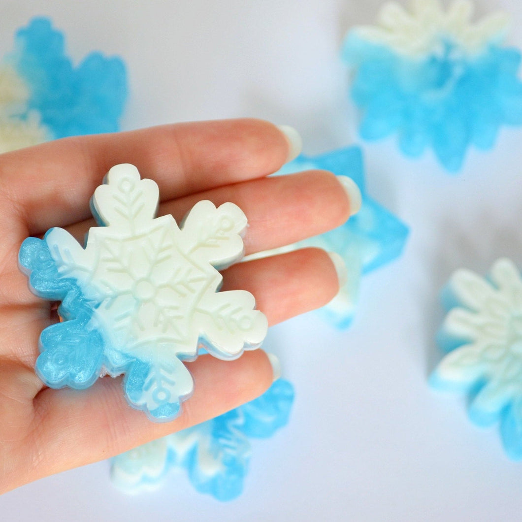 50 Snowflake Soap Favors / Soap By Nadia