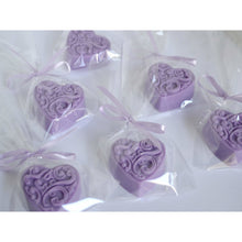 Load image into Gallery viewer, 12 Lavender Soap Favors - SoapByNadia
